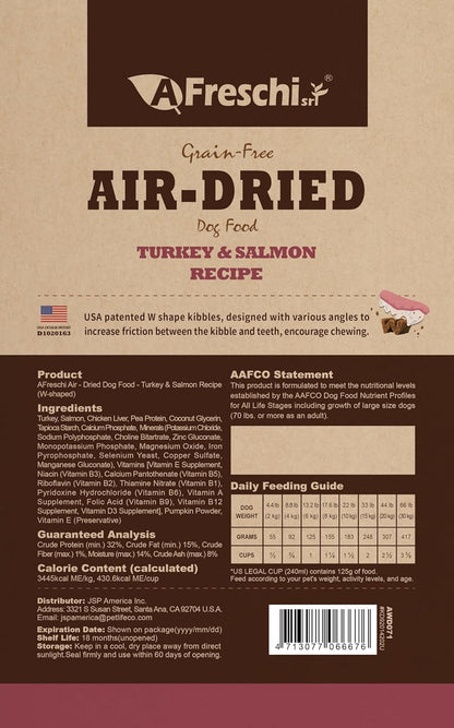 Premium grain free high protein dry dog food imported formula