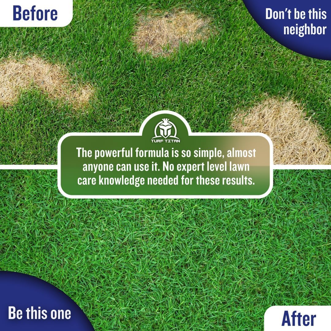 Turf Titan K9 Correcter Dog Urine Neutralizer for Lawns (32 oz) - Fights Yellow Spots and Odors - Grass Dog Urine Neutralizer to Grass Recovery with Weekly Use - Covers Up to 6,000 Sq Ft - Image 4
