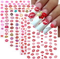 SHUXILIN Hoxieya valentines day nail art stickers front view