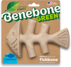 Dog Bones for Modest Chewers: Benebone Green Plant-Based Real Bacon Wishbone Dog Chew Toy for Medium Dogs, Made in USA - Image 10