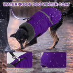 Close up of Doglay pet winter coat fleece interior lining