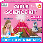 Butterfly EduFields Girls Science Kit front view of packaging showing colorful STEM project themes.