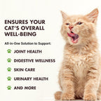 Liquid-Vet feline wellness supplement liquid texture demonstration
