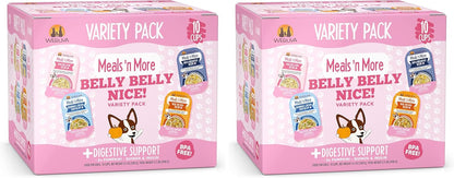 Weruva Meals 'n More Natural Wet Dog Food, Belly Belly Nice! Digestive Support Variety Pack, 3.5oz Cup (Pack of 10) - Image 11