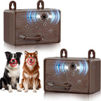 Humane dog barking training tool packaging and contents