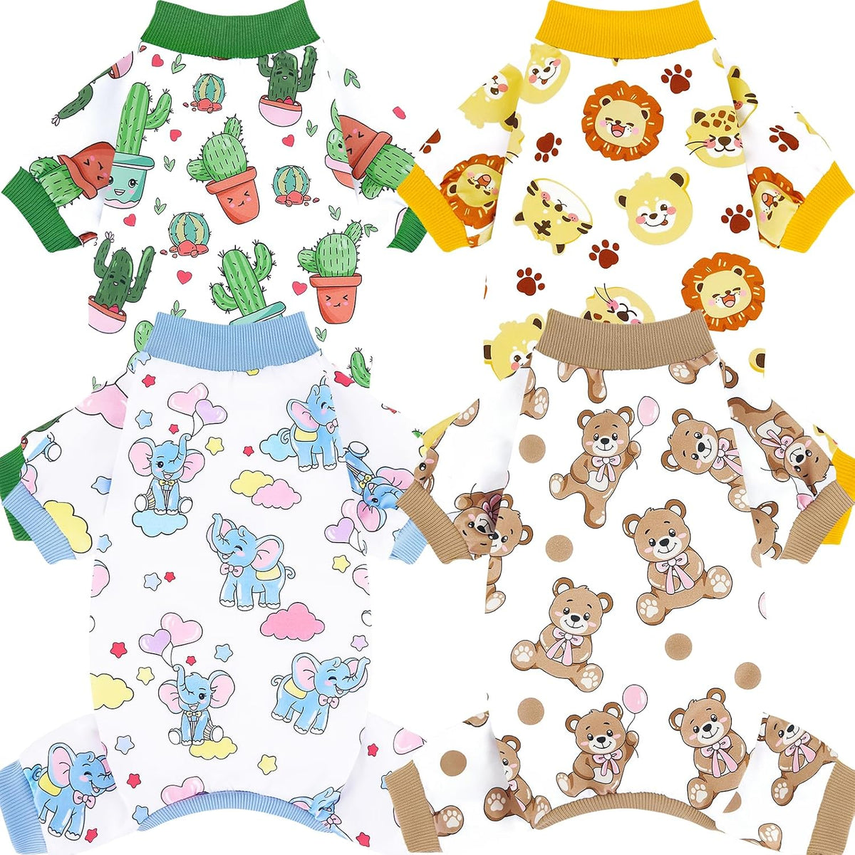 XPUDAC Dog Pajamas Clothes for Small Dogs Boy Girl, Doggie Pjs Puppy Onesies Outfits Pet Clothes for Dog Cat Christmas Pajamas, 4 Styles (Universe, Medium) - Image 13
