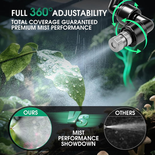 Digital timer controller for reptile misting system