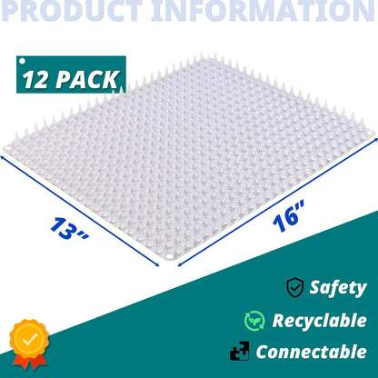 Bytebay interlocking cat spike mat floor display