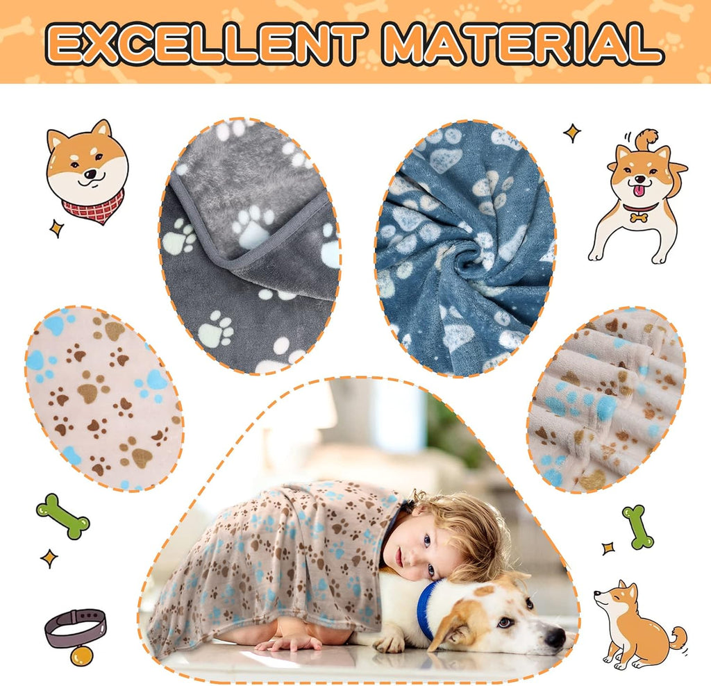 Reversible premium fleece pet mats showing durable double sided neat stitching