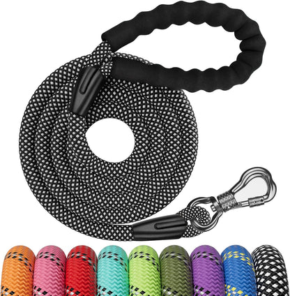 NTR 30FT Puppy Leash, Nylon Rope Long Dog Leash with Swivel Lockable Hook and Comfortable Padded Handle, Dog Line Tether for Small Medium Large Dogs Training, Playing, Camping, or Backyard - Image 11