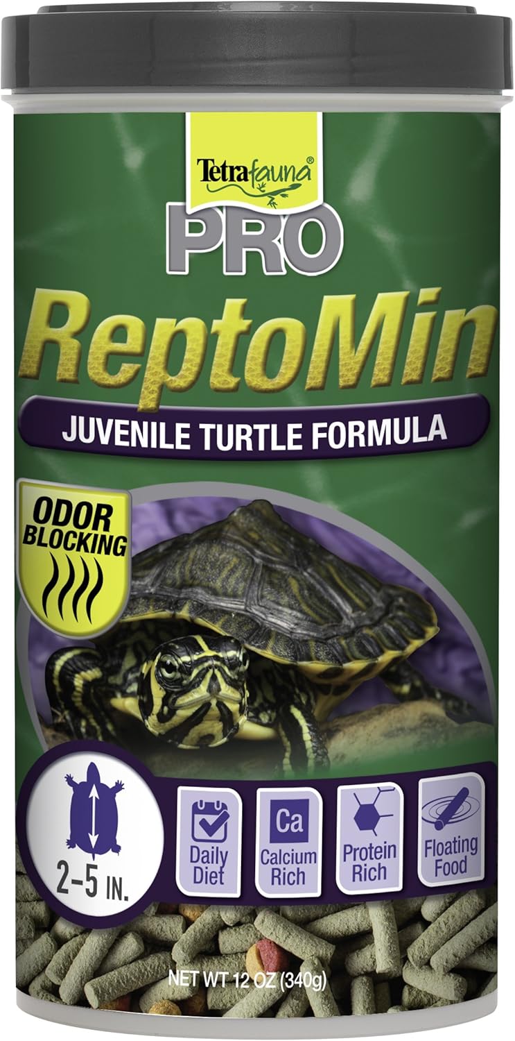 Tetra TetraFauna PRO ReptoMin Pro Sticks Adult Turtle Formula Daily Diet for Aquatic Turtles, 8.11 oz - Image 15