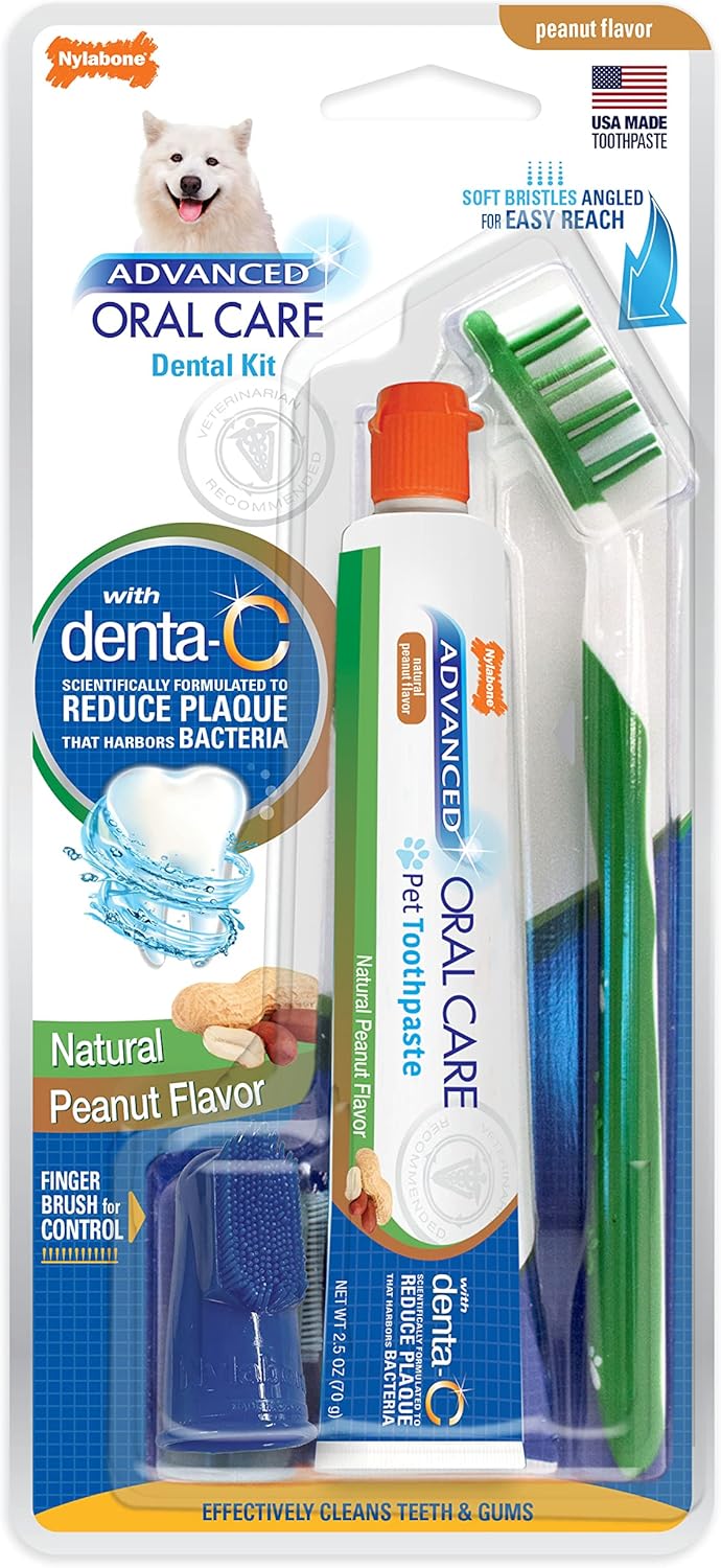 Nylabone Advanced Oral Care Puppy Dental Kit Puppy Original 3 Count - Image 11