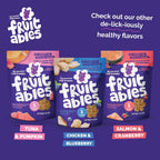 Fruitables cat treats 2.5 ounces pouch lifestyle presentation