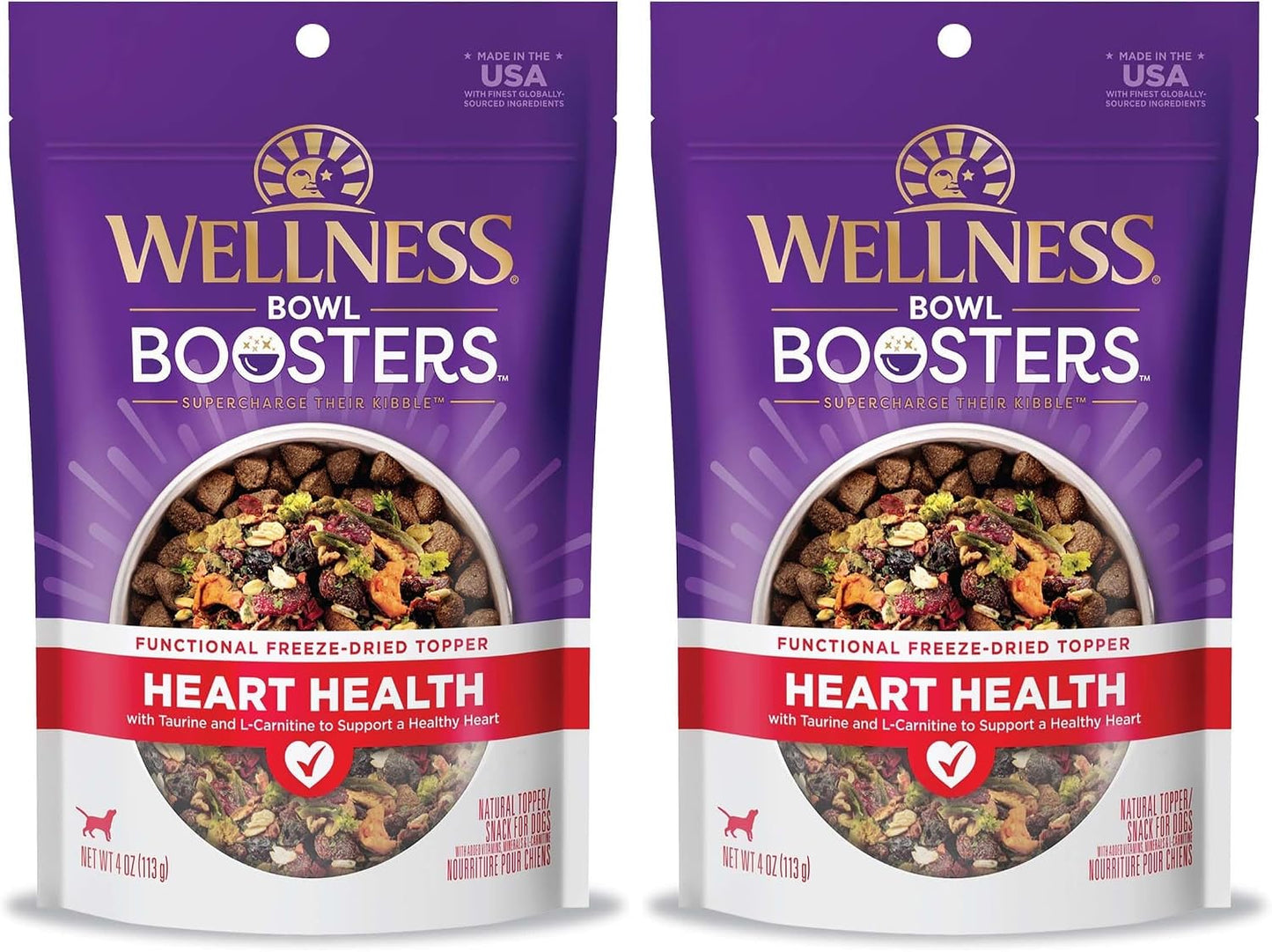 Wellness Bowl Boosters Bare Freeze Dried Dog Beef Food Topper for Small, Medium, and Large Breeds, Grain Free, Natural, 4 oz Bag - Image 10