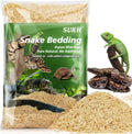Sukh natural aspen shavings reptile bedding front view packaging