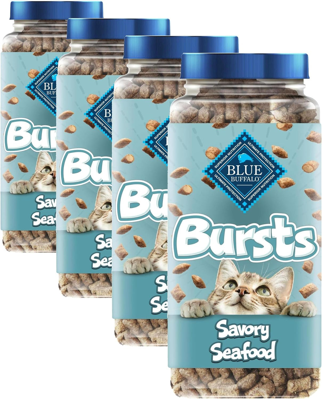 Blue Buffalo Bursts Chicken Crunchy & Creamy Cat Treats, 12 oz - Image 14
