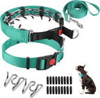 Prong Training Collar with Comfort Tips and Quick Release Snap Buckle - Dog Choke Pinch Collar with Nylon Cover - Image 10