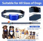 Citronella collar on a dog showing fit