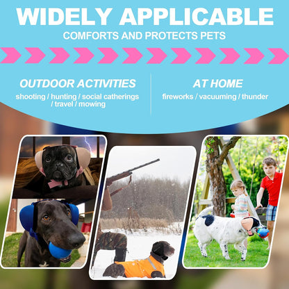 Adjustable leash mechanism on Prohear dog hearing protection