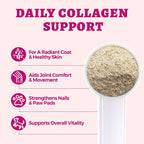 Wellix collagen powder pet supplement label details