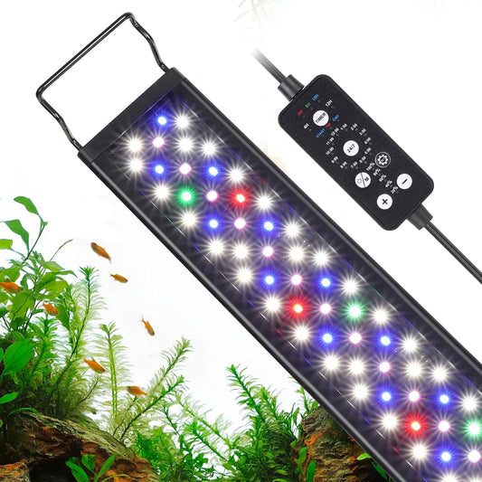 Hygger 18W LED Aquarium Light front view
