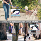 Hotsky heavy duty dog leash extended from four to six feet for medium large dogs