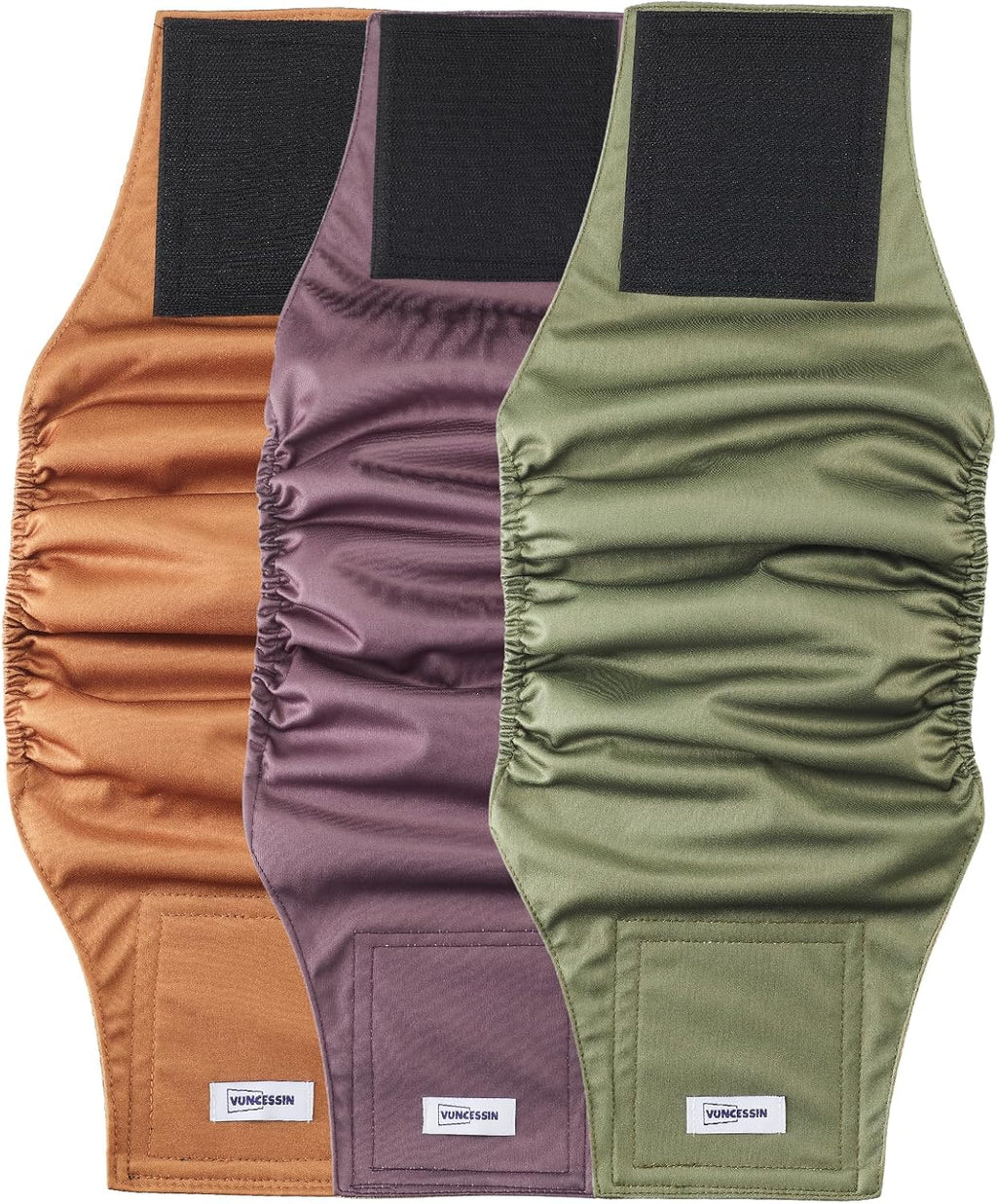 Washable Dog Diapers Male Reusable, Premium Belly Bands for Male Dogs Small, Pack of 3, High Absorbing Small Male Dog Pee Wraps for Doggie in Incontinence or Excitable Urination and Training(S) - Image 9