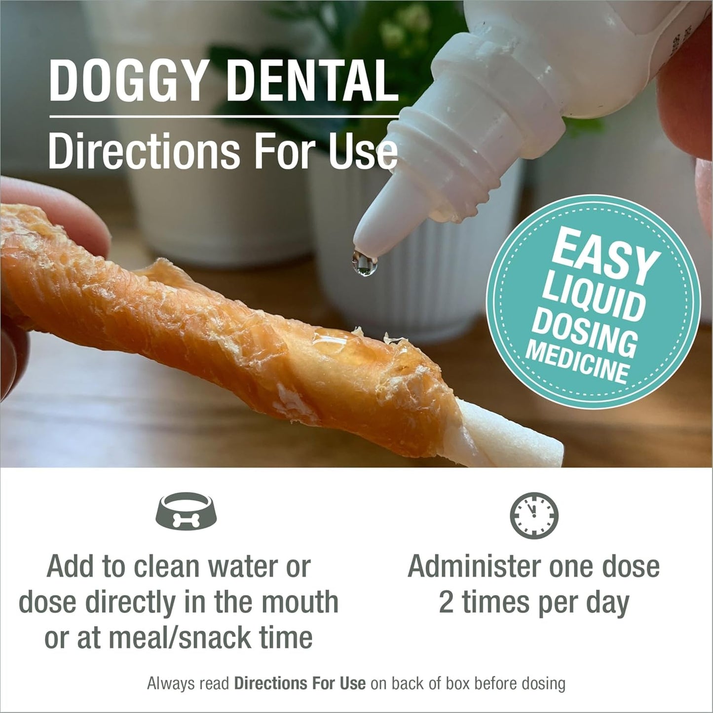 HomeoPet Doggy Dental oral care drops for dogs