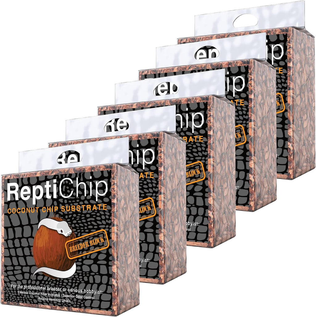 ReptiChip Reptile Substrate Coconut Chip Bedding 72 Quart Compressed Organic Coco Husk Block for Snake Habitat, Ball Python Terrarium, Turtle Tanks, Tortoise Enclosure - Image 10