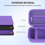 Elonbo Carrying Case for Bitzee Disney/Bitzee Magicals/Bitzee Interactive Toy Digital Pet, Bitzee Digital Virtual Toy Hard Travel Bag, Electronic Pets Toys Storage Cover Holder, Purple - Image 5