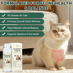 BiKontrun broad spectrum feline internal cleanse packaging back label instructions