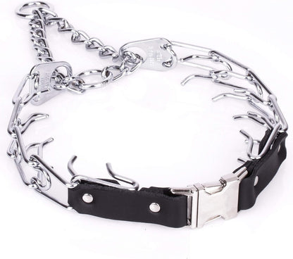 Herm Sprenger 2.25mm Prong Collar for Dog Training Adjustable Length & Easy Quick Release Buckle for Small/Medium Dogs (13-19" Neck) - Image 10