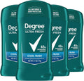Degree Men Ultra Fresh Antiperspirant Deodorant front view showing packaging.