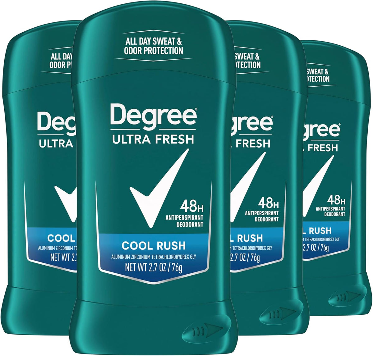 Degree Men Ultra Fresh Antiperspirant Deodorant front view showing packaging.
