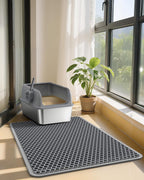 Powools premium imported cat litter mat for premium floor protection