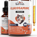 Woof 'n' Purr Glucosamine for Cats liquid joint supplement front view