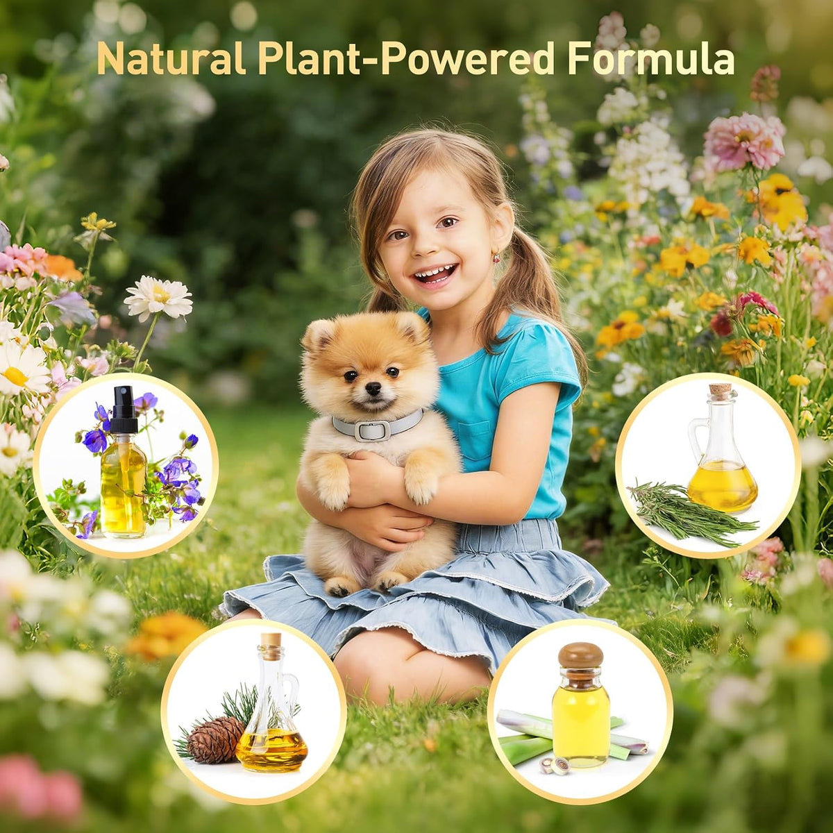 BestHoby natural essential oil dog collar packaging