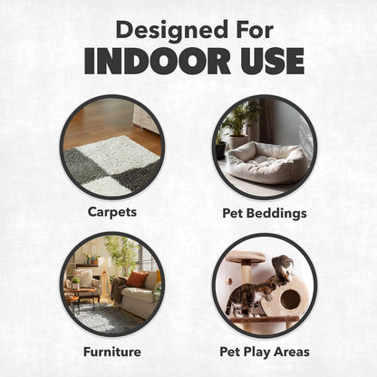 USA imported NatureStop flea repellent indoor formula lifestyle display