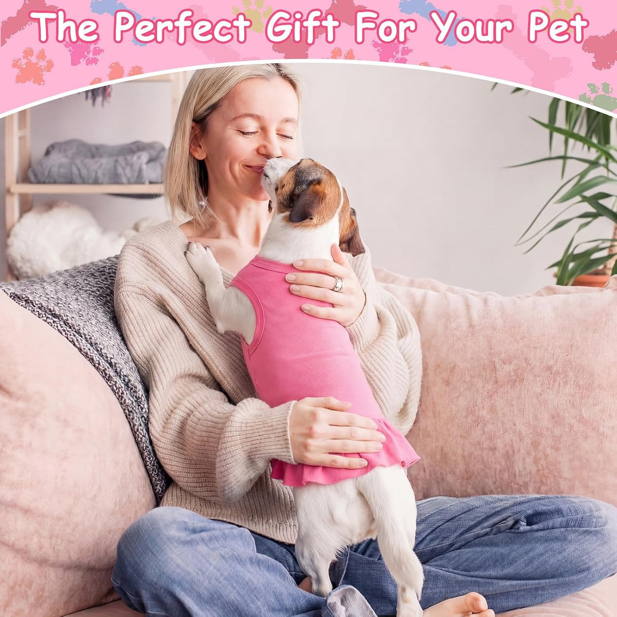 Weewooday summer dog apparel cotton blend comfort wear