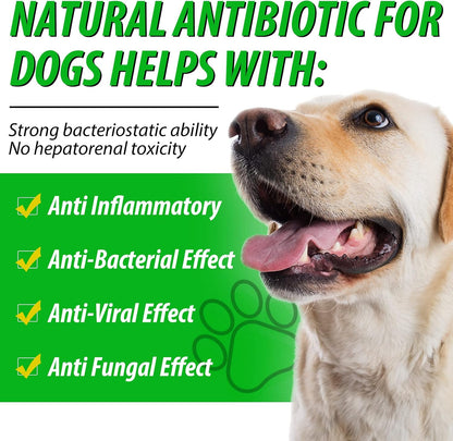 NenMaoKeNu herbal pet supplement bottle with dosage directions