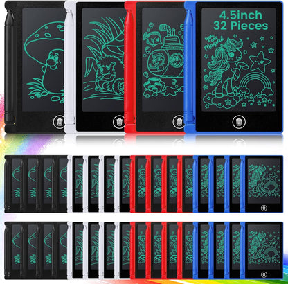 Zhehao 32 Piece Mini LCD Writing Tablet set front view