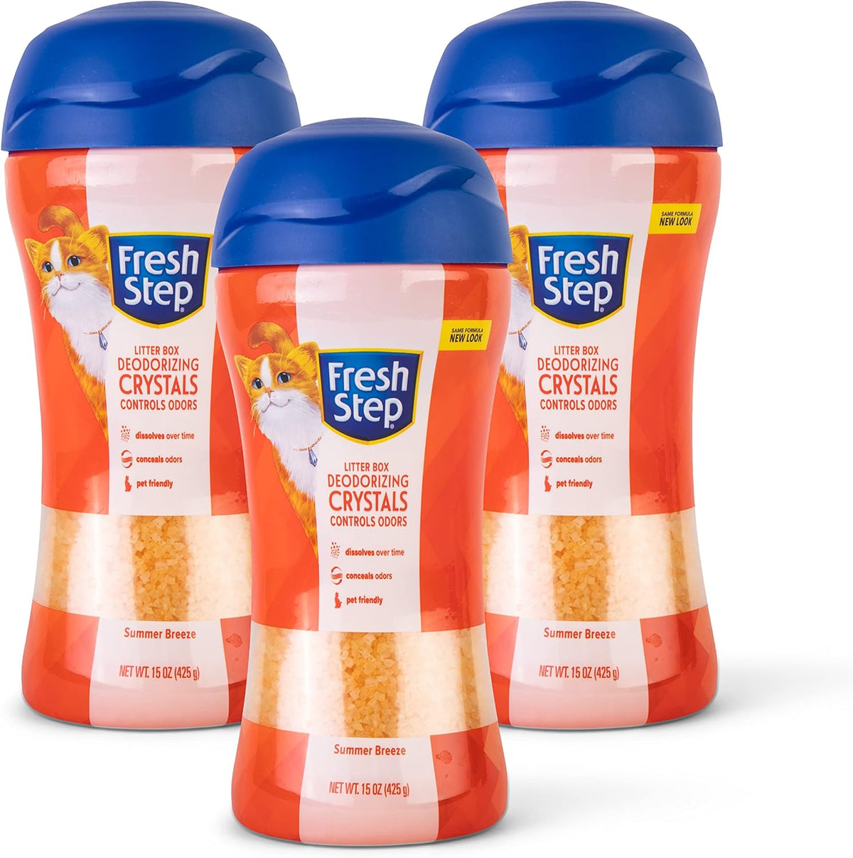 Fresh Step deodorizer packaging angle view with branding