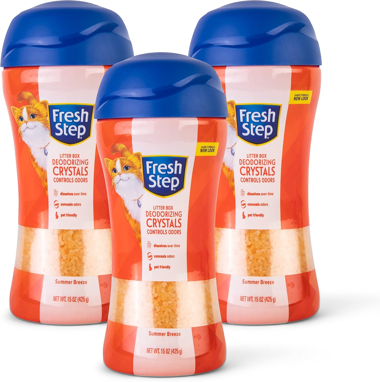 Fresh Step Cat Litter Crystals Deodorizer, Non Toxic Odor Neutralizing Crystals for Litter Boxes that Help Control Smells and Keep Home Areas Fresh, Fresh Scent, 15 Ounce - Image 12