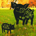 Pet Cat Memorial Grave Markers - Rngmsi Flowers Butterfly Cat Metal Garden Stakes Grave Decorations for Cemetery Pussy Memorial Stones Plaques for Outdoors - Image 14