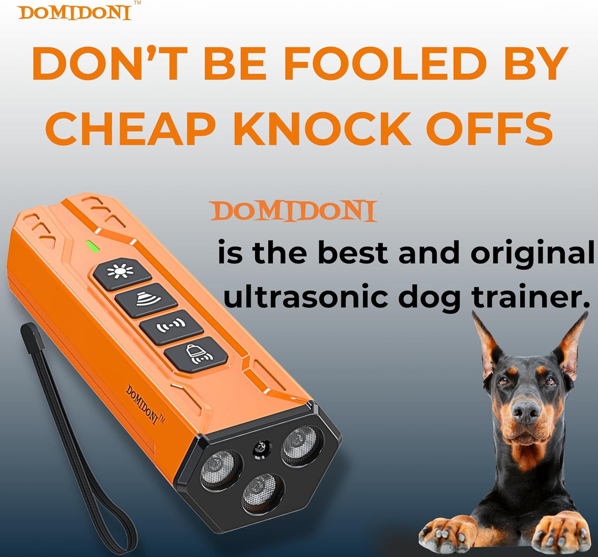 Dog Bark Deterrent Device- 3X Ultrasonic Anti Barking Devices for Dogs, Safe for Dogs & Humans, Portable Barks No More Bark Stopper Dog Training Device Indoor Outdoor Use Rechargeable(Alpha Pro) - Image 3