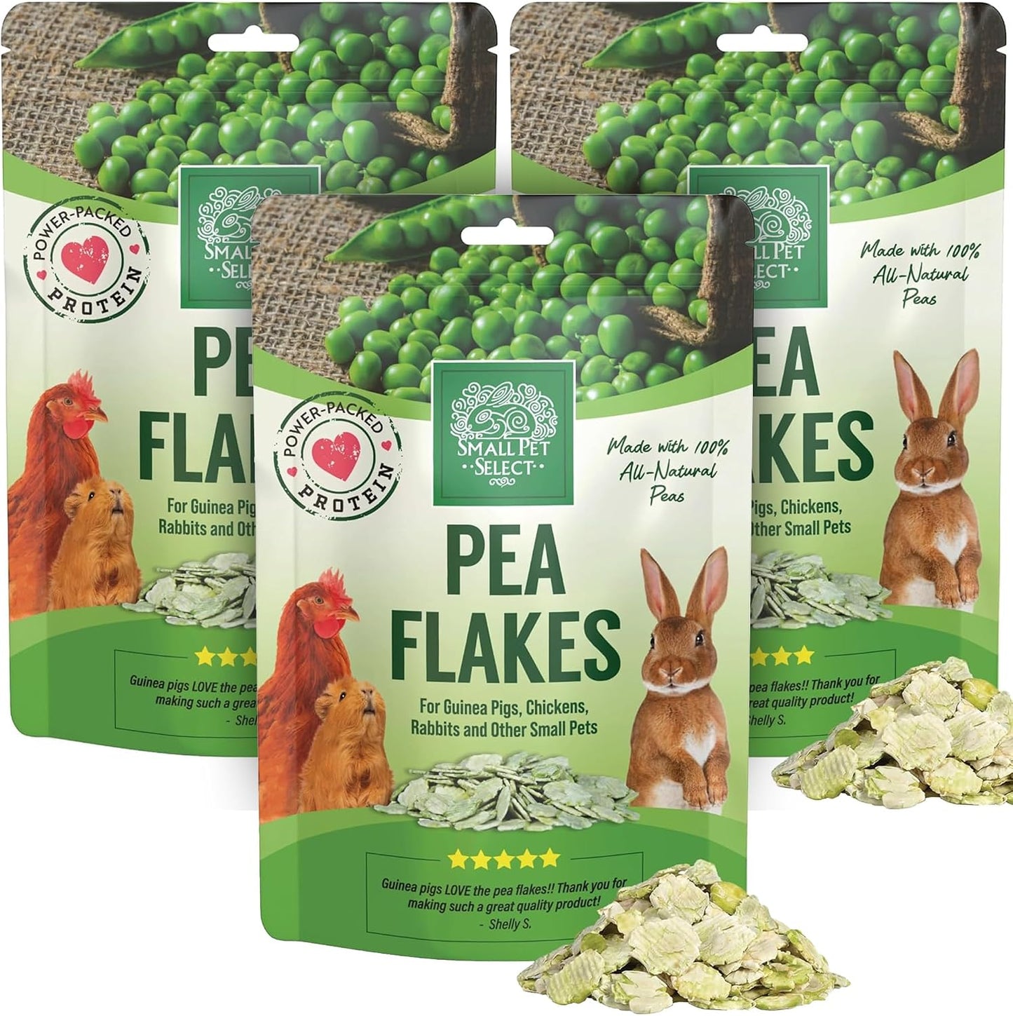 Authentic USA imported Small Pet Select treats package emphasizing zero added sugar formulation.