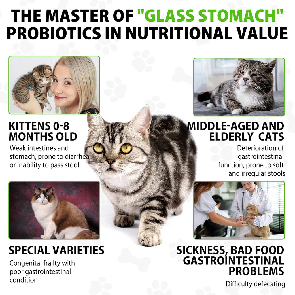 Netwik feline stool softener liquid dropper bottle showing natural six probiotics formula.