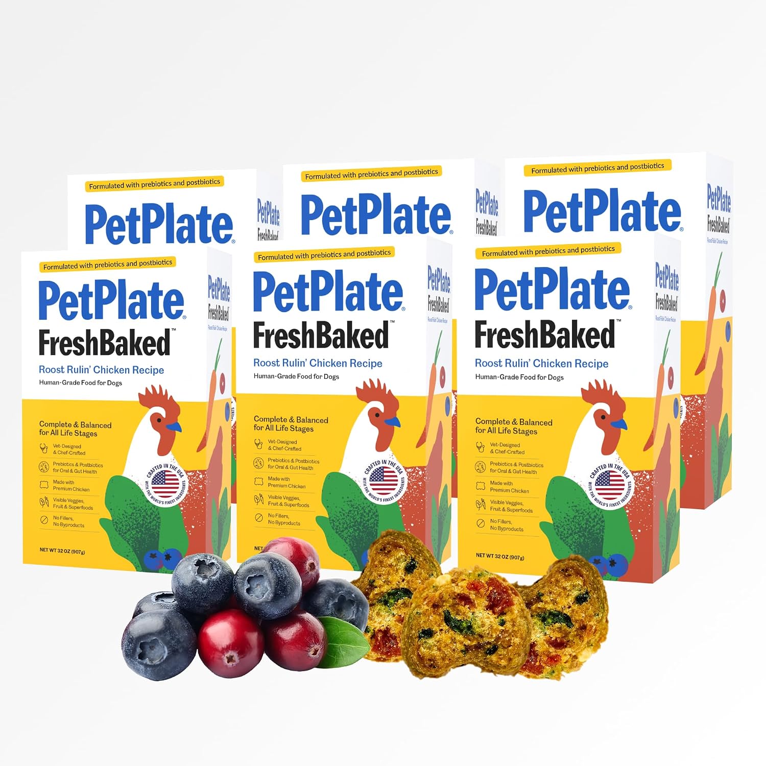 PetPlate Trail Blazin' Beef FreshBaked Dry Dog Food Grain-Inclusive, Gently Baked and Air-Dried Human Grade Dog Food, Formulated with Prebiotics and Postbiotics, No Fillers or by-Products, 2lbs - Image 15
