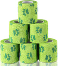 Threlaco no chew bandage for dogs green roll front view