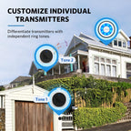 Waterproof IP65 chew resistant dog doorbell button